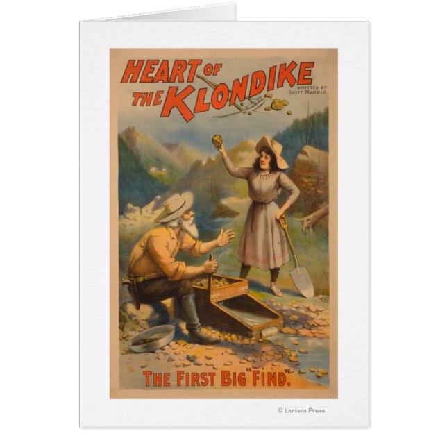 Das Herz des Klondike Goldene Bergbautheaters (Vorne)