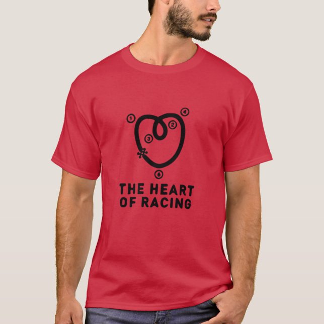 DAS HERZ DES RACING T-Shirt (Vorderseite)