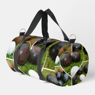 Das Herz des Rasenkegelsports: Eine Vintage-Fotoco Duffle Bag
