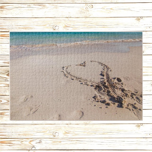 Das Herz des Sandpuzzles Puzzle (Von Creator hochgeladen)