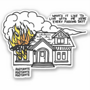 Das Herz des Todes Aufkleber