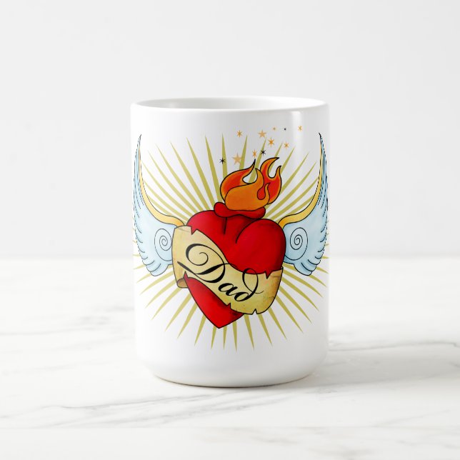 Das Herz des Vaters Tasse (Mittel)