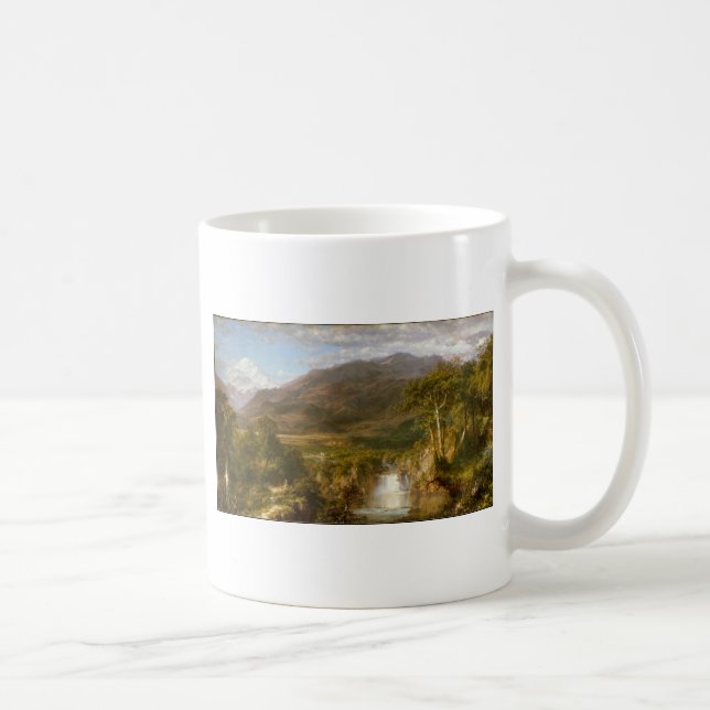 Das Herz die Anden Kaffeetasse (Rechts)