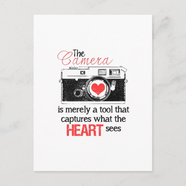 Das Herz erfassen Postkarte (Vorderseite)