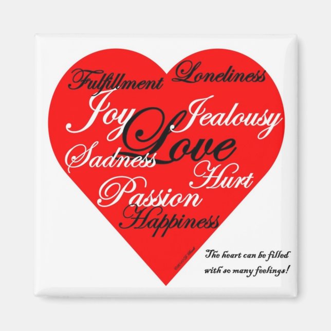 Das Herz Magnet (Vorne)