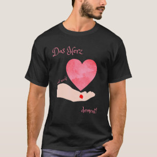 Das Herz nicht das Üben des Powers T-Shirt