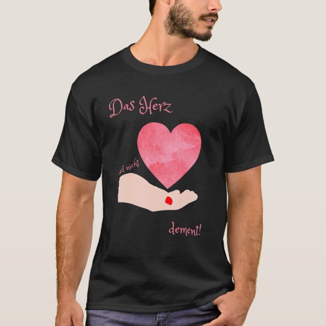Das Herz nicht das Üben des Powers T-Shirt (Vorderseite)