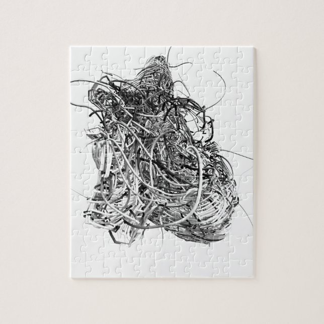 Das Herz Puzzle (Vertikal)