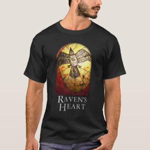 Das Herz-Shirt des Raben T-Shirt