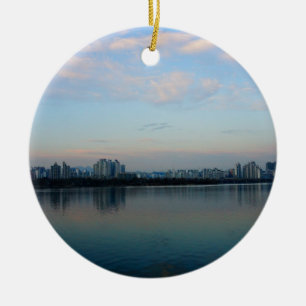 Das Herz und Soul von Seoul Keramik Ornament