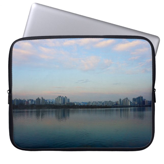 Das Herz und Soul von Seoul Laptopschutzhülle (Vorderseite)