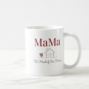 Das Herz unserer Zuhause Kaffeetasse