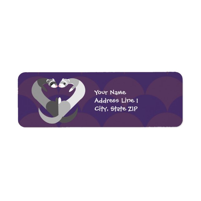 Das Herz von Ferret Labels (Vorne)