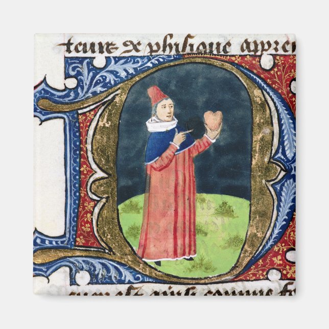 Das Herz von 'Traite de Medecine Magnet (Vorne)