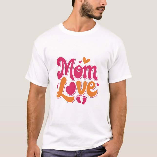 Das Herzschlag der Liebe: Die Hingabe einer Mutter T-Shirt (Vorderseite)