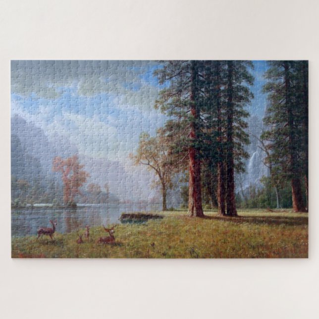 Das Hetch Hetchy Valley, Kalifornien, Albert Biers Puzzle (Horizontal)