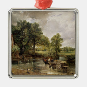 Das Heu Wain, 1821 Silbernes Ornament