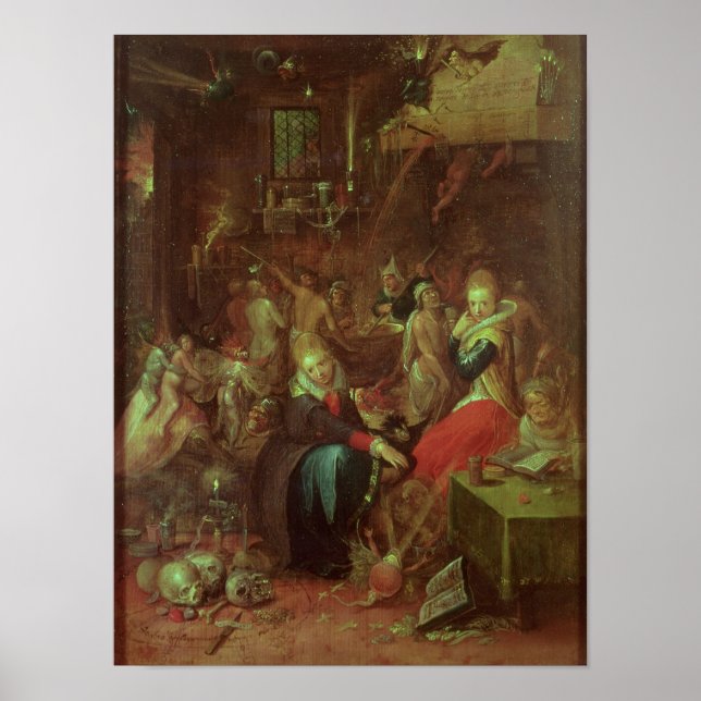 Das Hexenbad von 1606 Poster (Vorne)