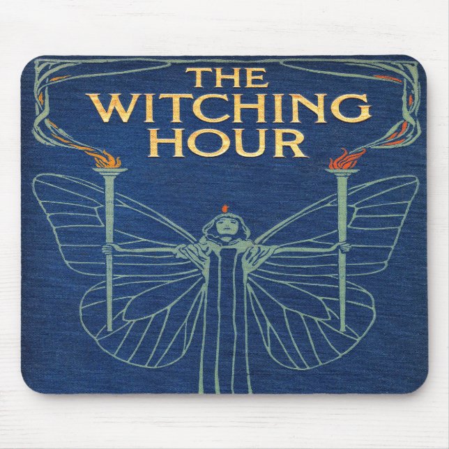 Das Hexenbuch fallen Mousepad (Vorne)