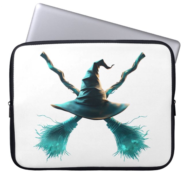 Das Hexenkreuz Laptopschutzhülle (Vorderseite)