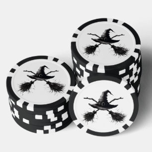 Das Hexenkreuz-Noir Pokerchips