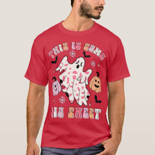 Das hier ist ein Boo-Blatt Cool Ghost Funny Hallow T-Shirt