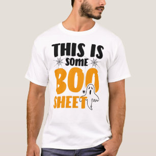 Das hier ist ein Boo Sheet Funny Halloween Ghost T-Shirt