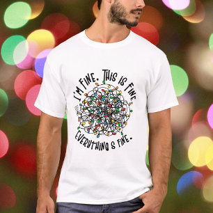 Das hier ist ein feines Funny Tangled Christmas Li T-Shirt