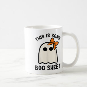 Das hier ist ein paar Boo-Sheet-Ghost-Kostüme Männ Kaffeetasse
