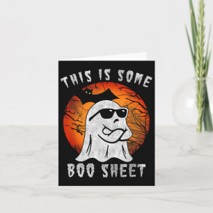 Das hier ist ein paar Boo-Sheet-Ghost-Kostüme Männ Karte