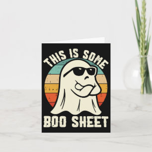 Das hier ist ein paar Boo-Sheet-Ghost-Kostüme Männ Karte