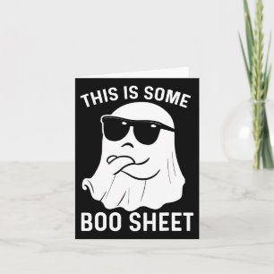 Das hier ist ein paar Boo-Sheet-Ghost-Kostüme Männ Karte