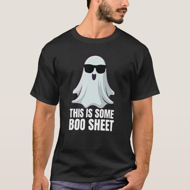 Das hier ist ein paar Boo-Sheet-Ghost-Kostüme Männ T-Shirt (Vorderseite)