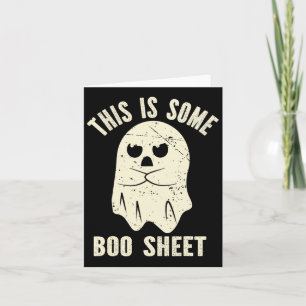 Das hier ist ein paar Bootschild, Halloween-Kostüm Karte