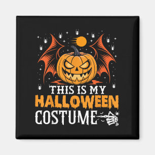 Das hier ist mein lustiges Kürbiskastenkostüm Magnet