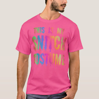 Das hier ist mein Snitch Funny Halloween-Kostüm-Hi T-Shirt