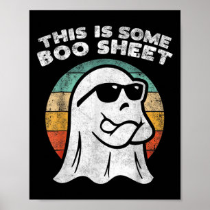 Das hier sind ein paar Boo-Sheet-Ghost-Sungles Hal Poster