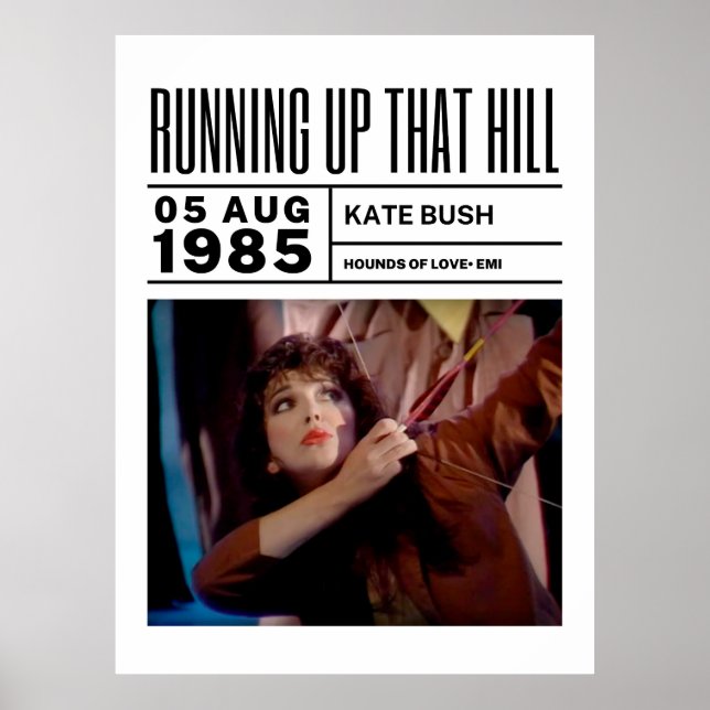 Das Hill-Poster rauf gehen Poster (Vorne)