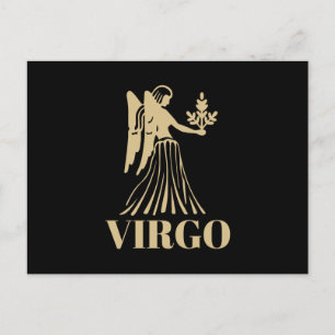 Das Himmelsastrologie Horoskop-Virgo-Zeichen Postkarte