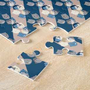 Das Hintergrundmuster der Sbuirrels Puzzle