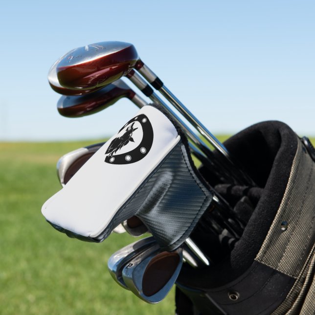 Das hinterherhinkende Pferd lässt ein Lächeln Golf Headcover (In Situ)