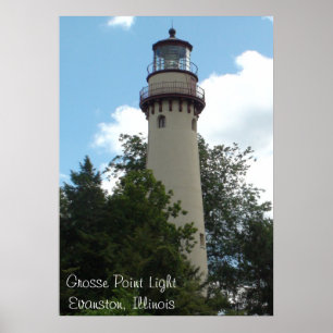 Das historische Grosse Point Light Poster