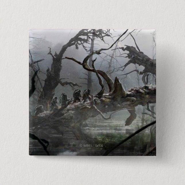 DAS HOBBIT : DESOLATION VON SMAUG™ Concept Art 4 Button (Vorderseite)