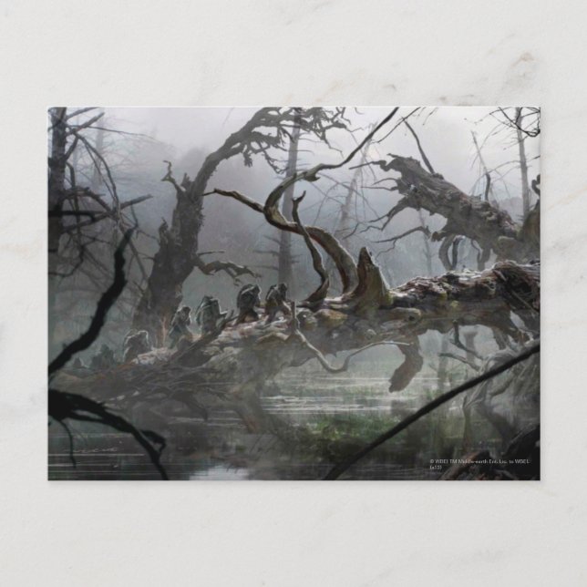 DAS HOBBIT : DESOLATION VON SMAUG™ Concept Art 4 Postkarte (Vorderseite)