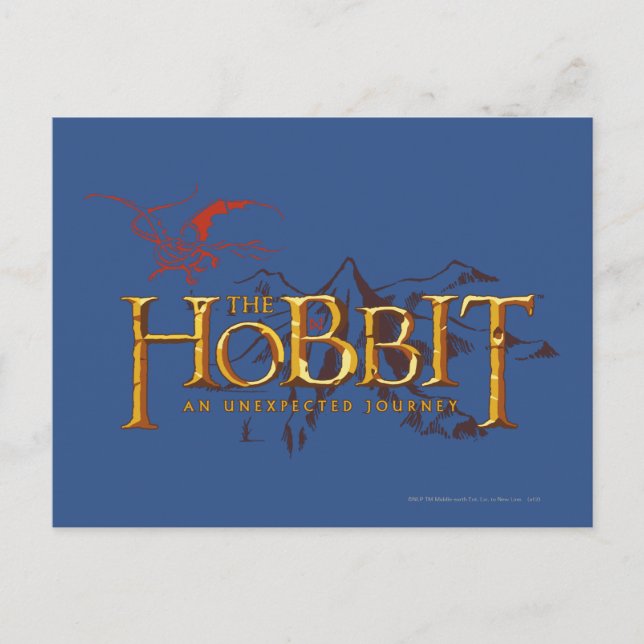 DAS HOBBIT: EINE UNERWARTETE REISE™ POSTKARTE (Vorderseite)