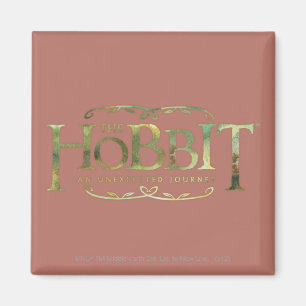 Das Hobbit Logo Green Magnet