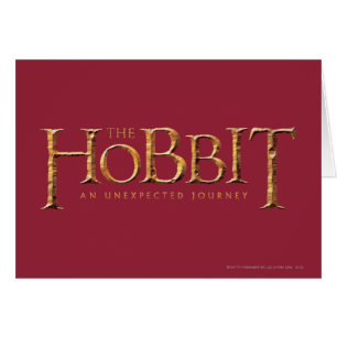 Das Hobbit-Logo ist texturiert