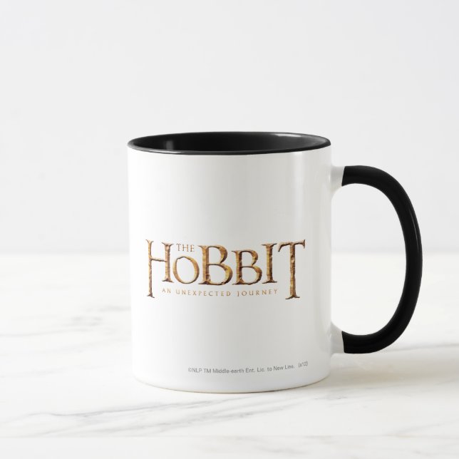 Das Hobbit-Logo ist texturiert Tasse (Rechts)