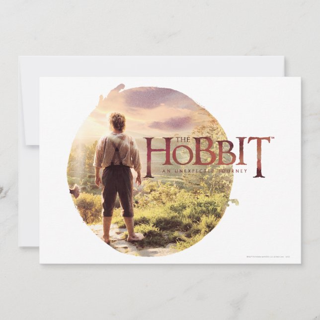 Das Hobbit-Logo mit BILBO BAGGINS™ Back (Vorderseite)