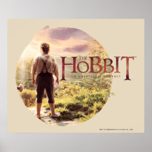 Das Hobbit-Logo mit BILBO BAGGINS™ Back Poster